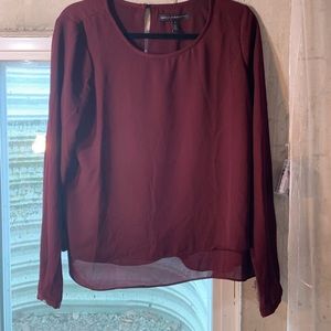 Maroon Blouse